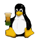 Parker enjoys his seventh iced-tea.